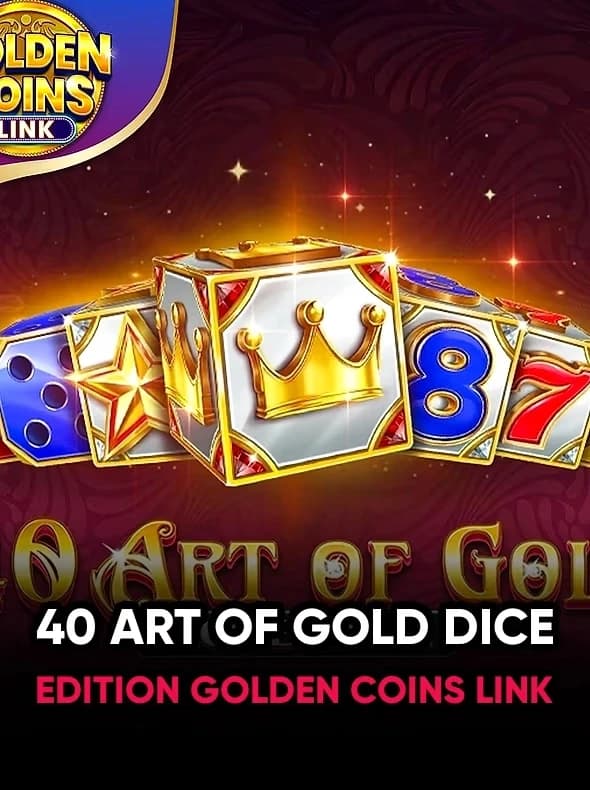 40 Art Of Gold Dice Edition Golden Coins Link