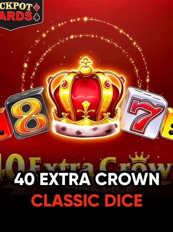 40 Extra Crown Classic Dice