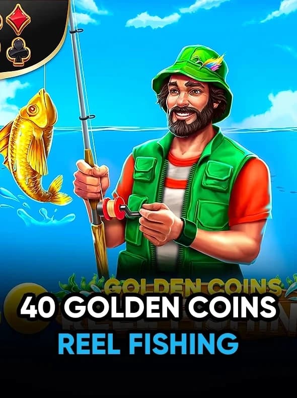 40 Golden Coins: Reel Fishing