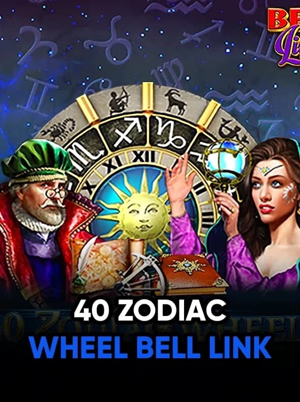 40 Zodiac Wheel Bell Link