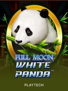 Full Moon White Panda